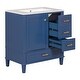 preview thumbnail 29 of 47, 30" Bathroom Vanity, Bathroom Cabinet with Sink Combo Set, Bathroom Storage Cabinet with a Soft Closing Door and 3 Drawers