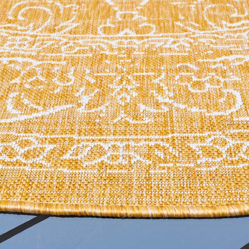 SAFAVIEH Courtyard Aquata Indoor/ Outdoor Waterproof Patio Backyard Rug