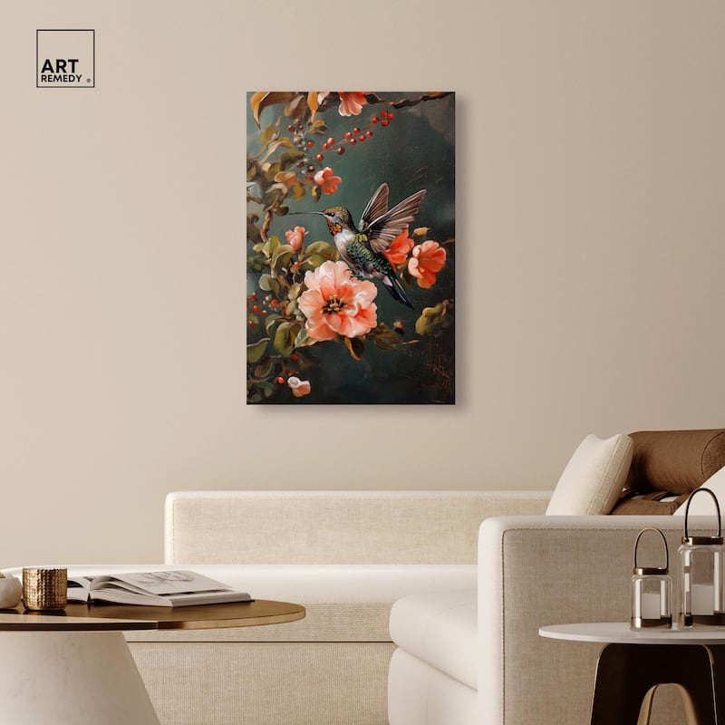Whirring Wings I Canvas by Art Remedy, Gallery Wrapped