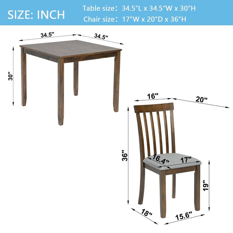 Dining Rectangular Table set