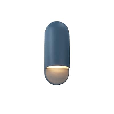Ambiance Capsule 1-light Small Midnight Sky ADA Outdoor Wall Sconce