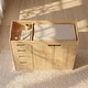 preview thumbnail 5 of 16, 47.2" Solid Wood Baby Changing Table Dresser, New Zealand Pine Nursery Storage Cabinet with 4 Drawers