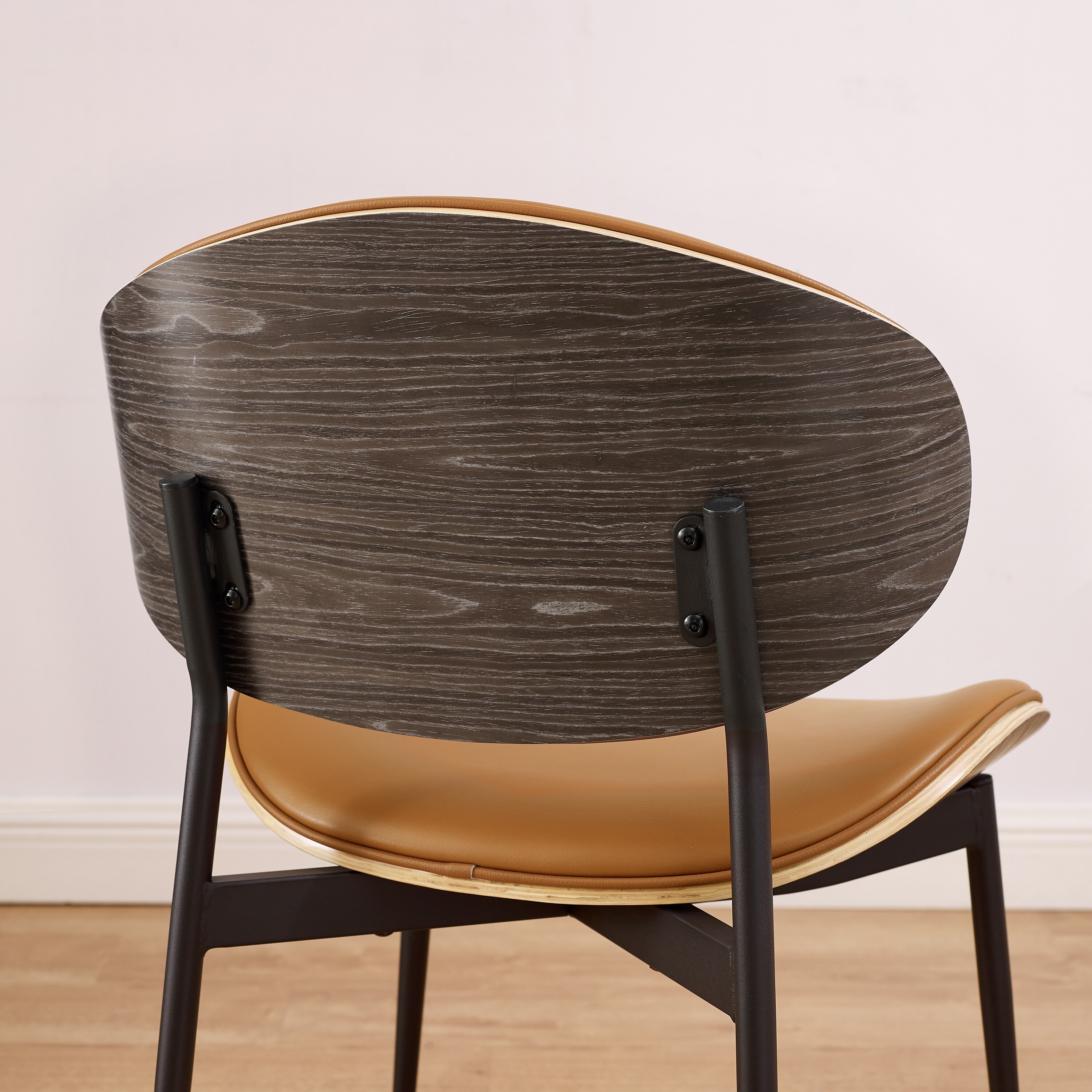 Art Leon Top Grain Leather Dining Chairs (Set of 2) Bed Bath & Beyond