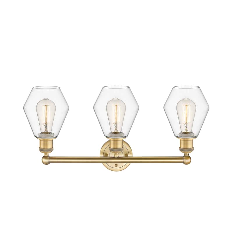 Innovations Lighting 616-3W-12-24 Cindyrella Vanity Cindyrella 3 Light