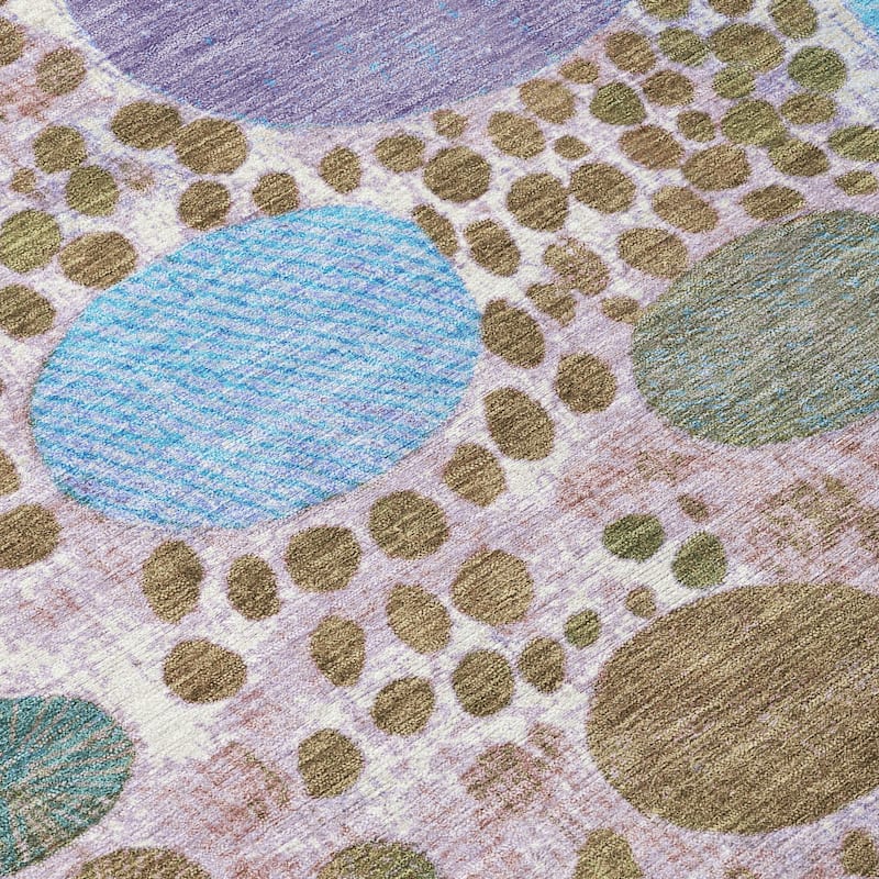 HomeRoots Geometric Transitional Rectangle Outdoor Rug