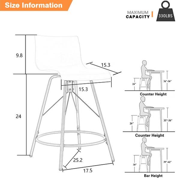 Swivel Bar Stools with Backs black Plastic bar stools set of 4 Kitchen