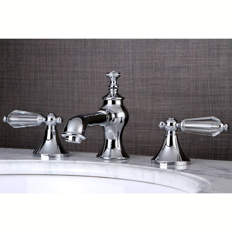 Kingston Brass Wilshire Widespread Bathroom Faucet - Includes Metal