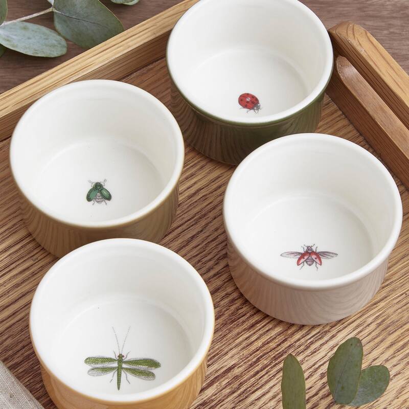 Portmeirion Set of 4 Botanic Garden Harmony Ramekins