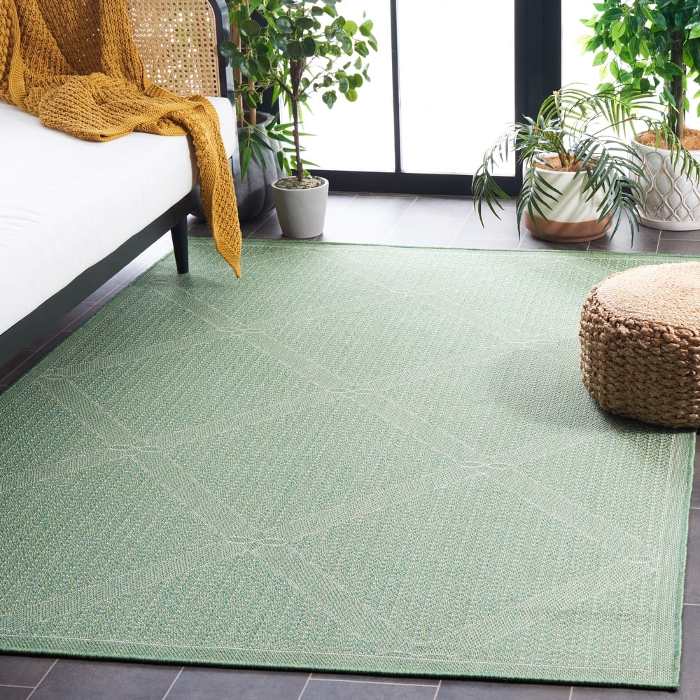 SAFAVIEH Bermuda Ratnabali Geometric Indoor/Outdoor Waterproof Rug