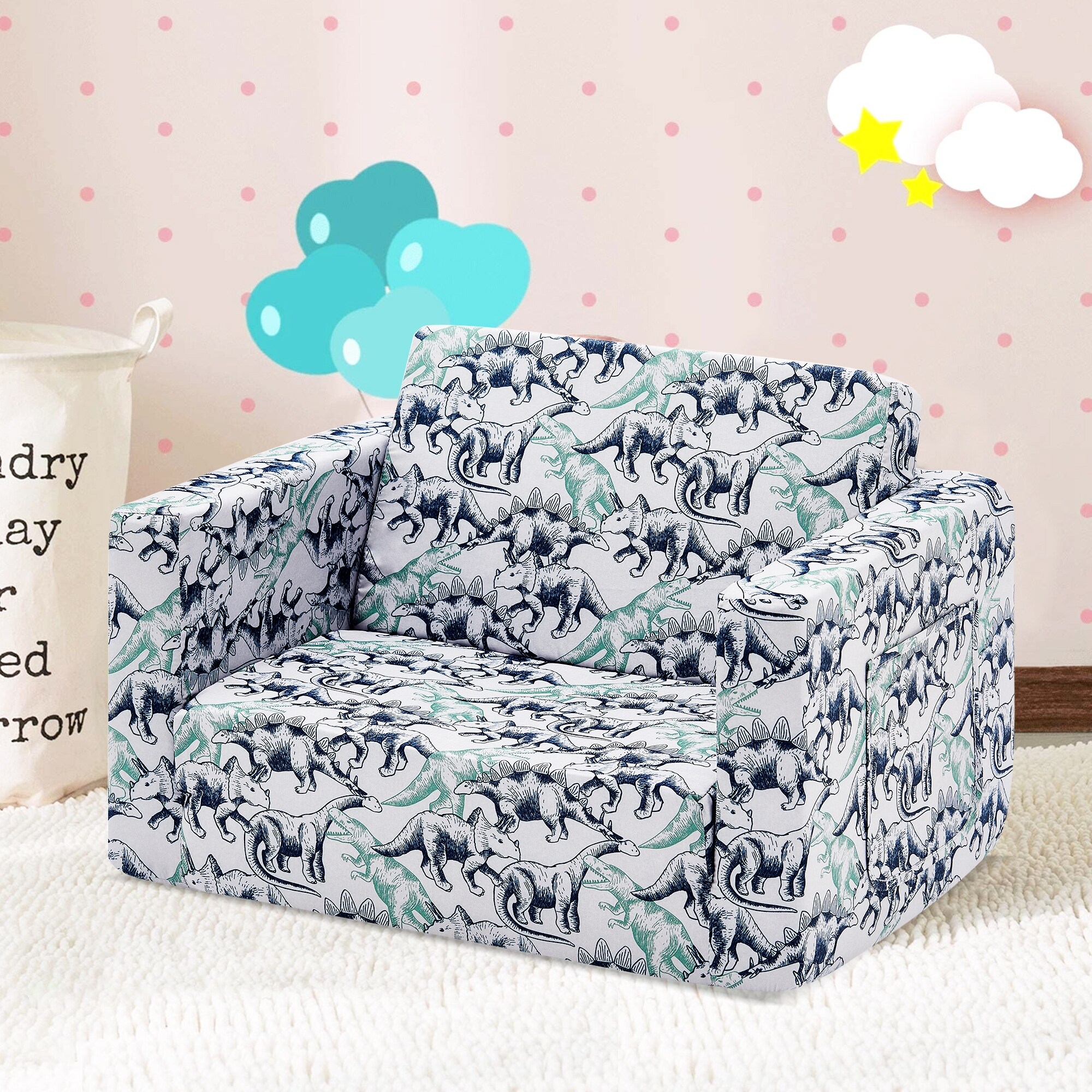 Kids sofa lounger sales