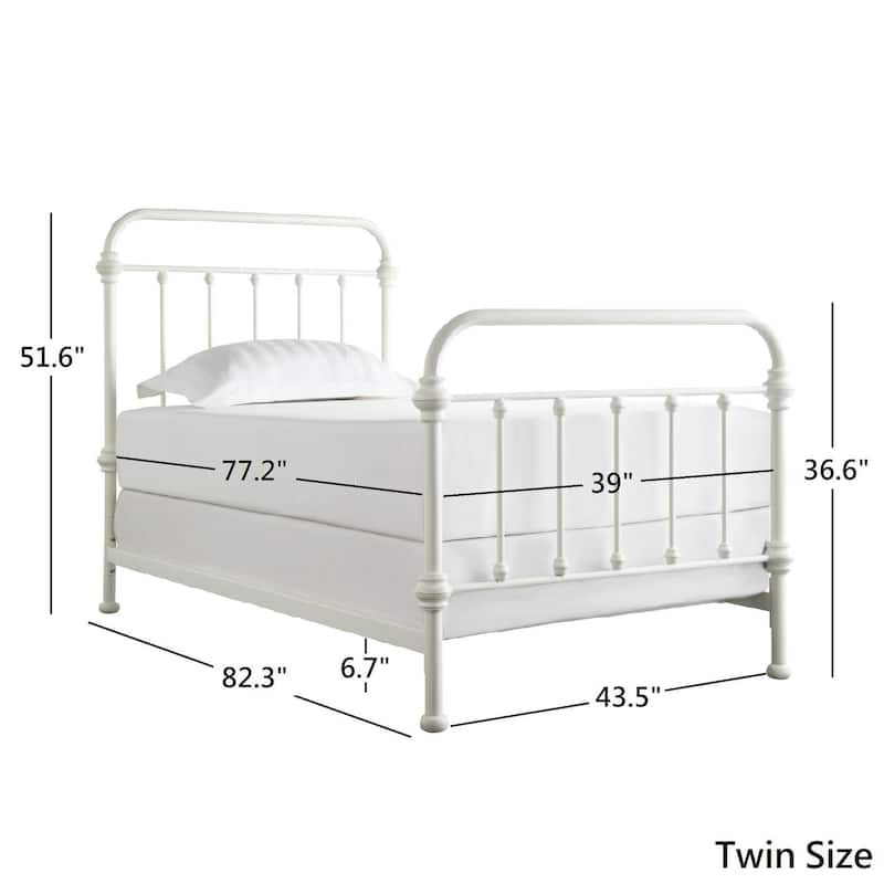 Giselle Victorian Iron Metal Bed by iNSPIRE Q Classic