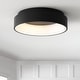 preview thumbnail 13 of 18, Rafael 17.7" LED Flush Mount Ceiling Light, by JONATHAN Y
