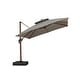 preview thumbnail 41 of 42, PURPLE LEAF 10/12 ft Square Sunbrella Patio Cantilever Umbrella with Base