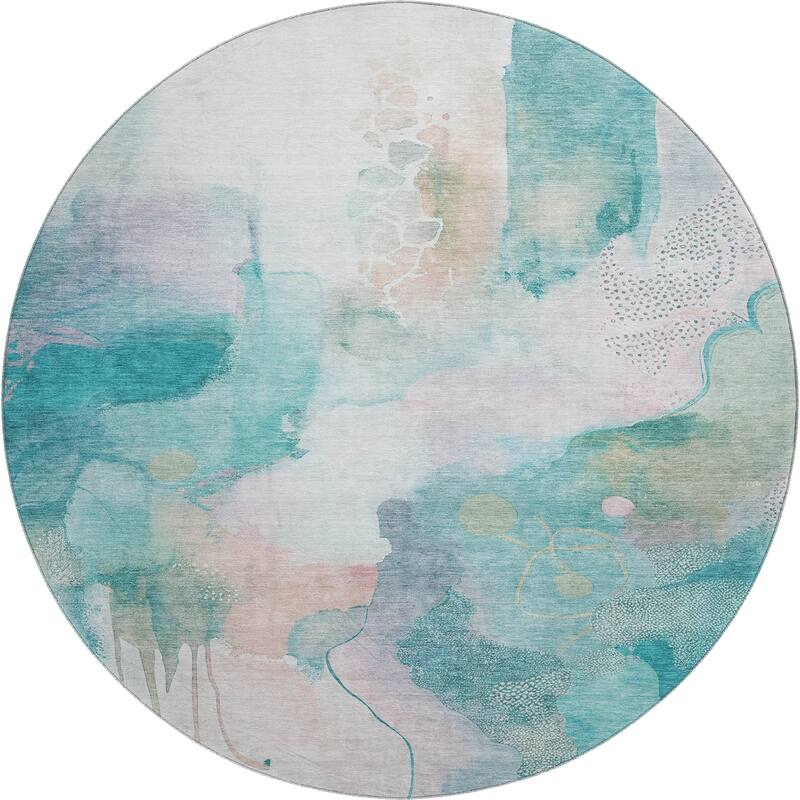 Premium Washable Super Soft Abstract Contemporary Mayfield Rug