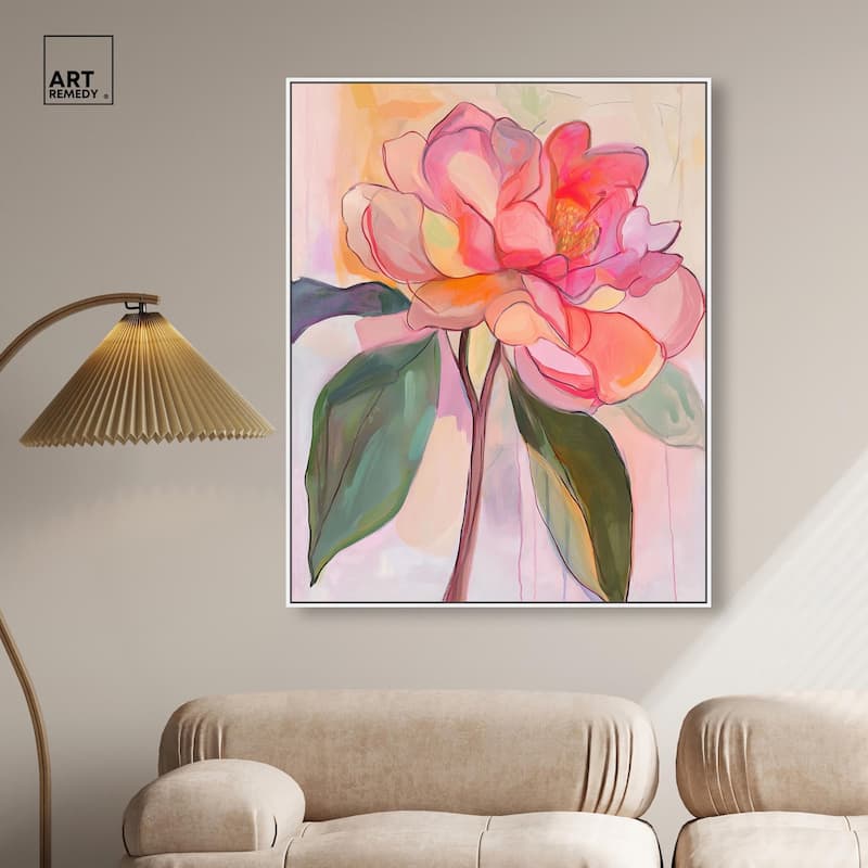 Softly Unfurling I Canvas by Art Remedy