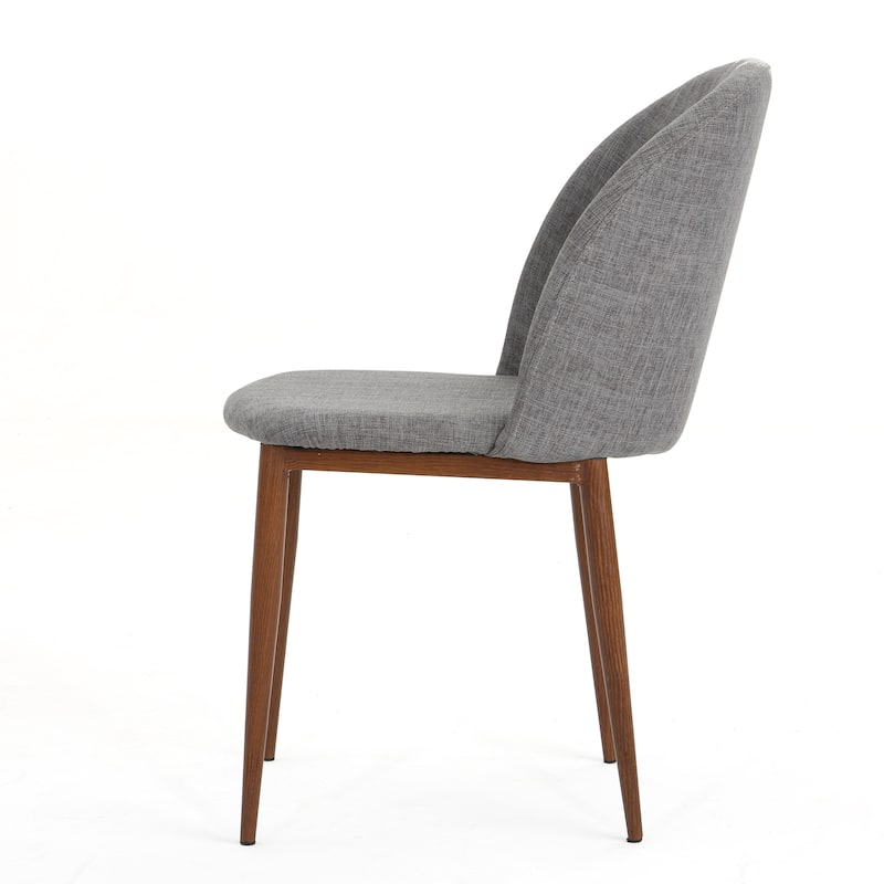 Mid-Century Dining Chair Fabric Upholstered Chair