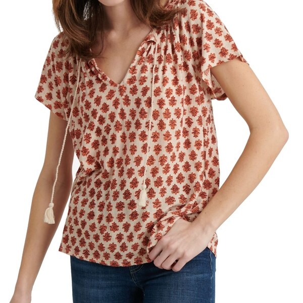 lucky brand womens tops on sale