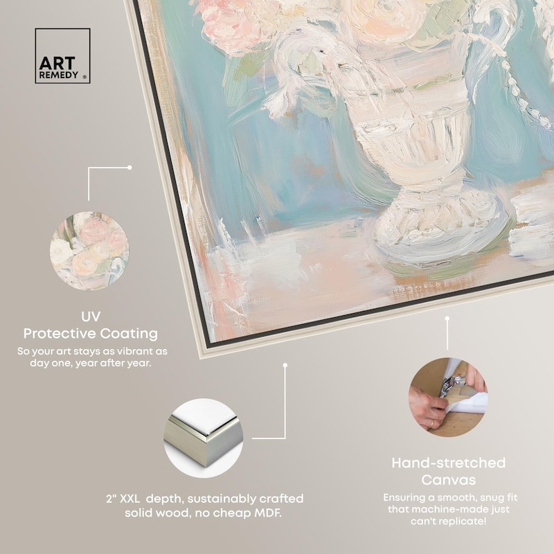 Still Life in Soft Hues I Canvas by Art Remedy