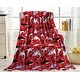 preview thumbnail 1 of 0, Décor&More Shark Baby Microplush Throw Blanket (50inch x 60inch) - Red Shark Throw
