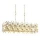preview thumbnail 1 of 8, Minka Lavery 2147 Flower Child 6 Light 36" Wide Linear Chandelier