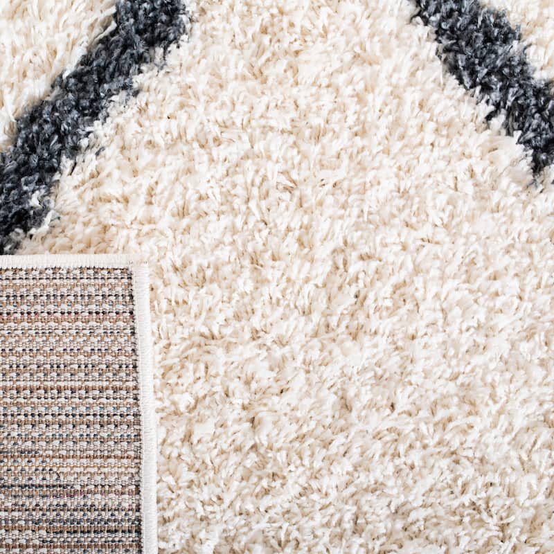 SAFAVIEH Venus Shag Johar Moroccan 1.75-inch Thick Rug
