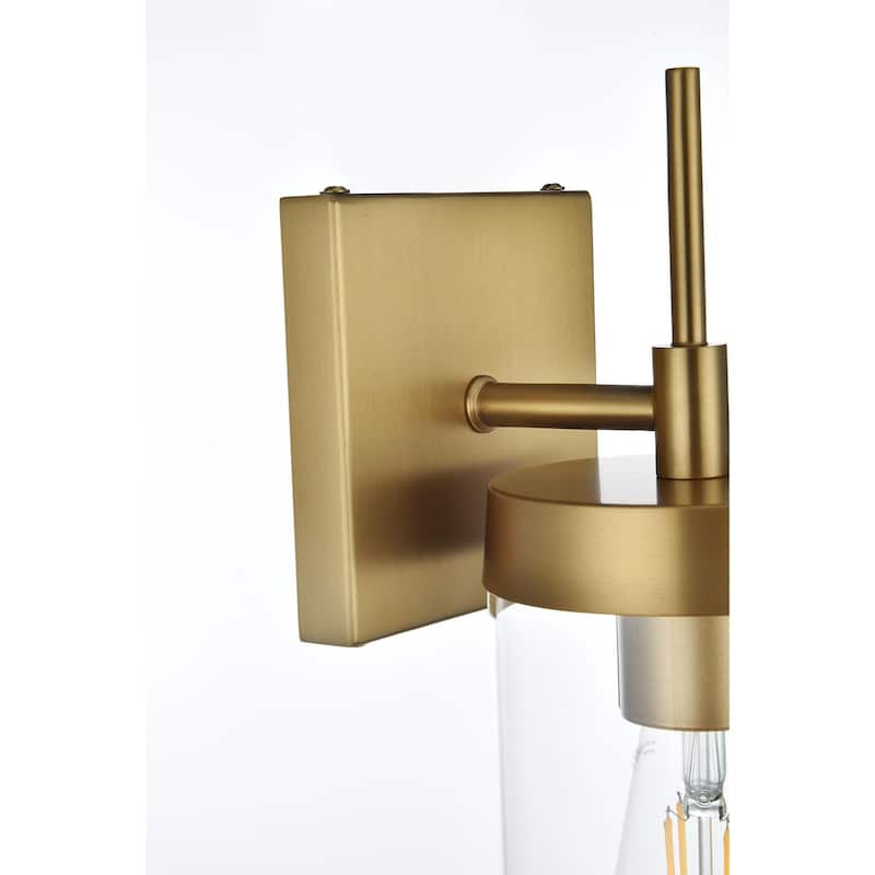 Elegant Lighting LD7319W5 Taryin 11" Tall Bathroom Sconce