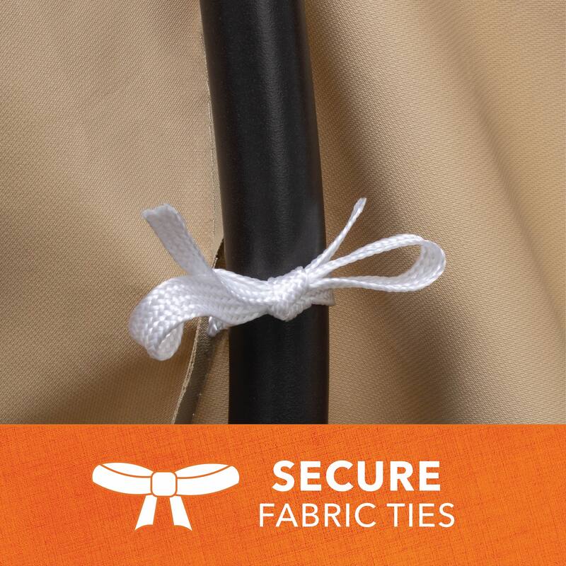 Modern Leisure® Basics Patio Chair Cover, 33"L x 34"W x 31"H, Khaki
