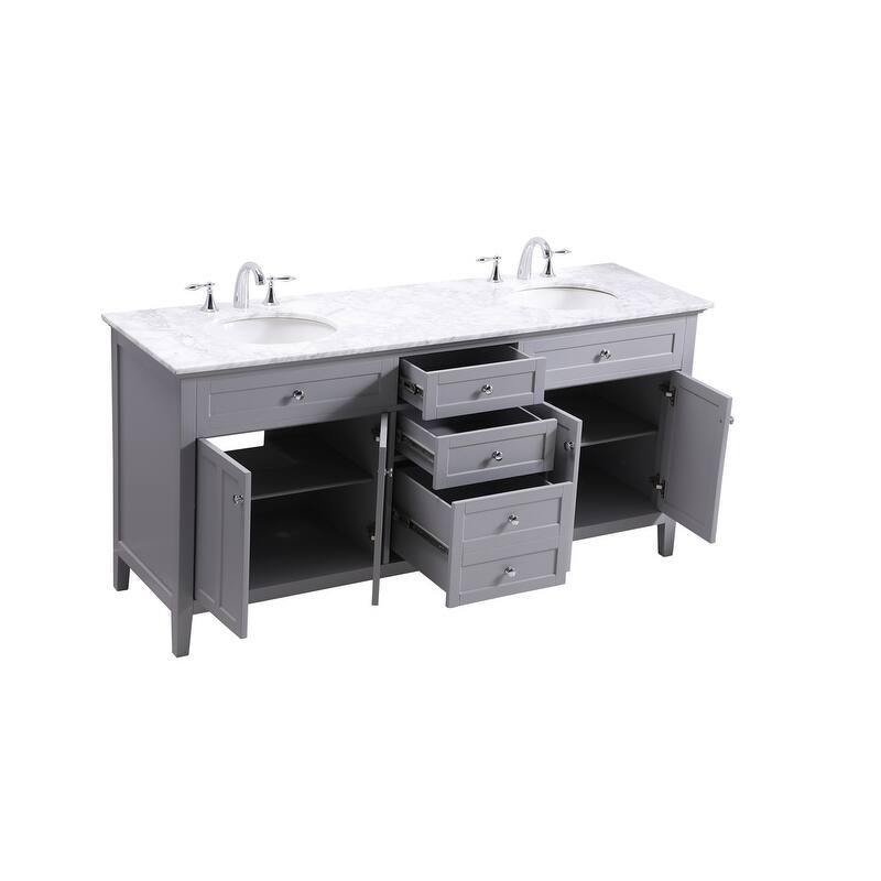 72" Double Bathroom Vanity