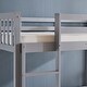 preview thumbnail 20 of 31, Full Size Bunk Bed With Trundle Bed, With Ladder And Safety Rails Pinewood Bunk Bed