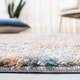 preview thumbnail 6 of 10, SAFAVIEH Calista Shag Oltiana Abstract 1-inch Thick Rug