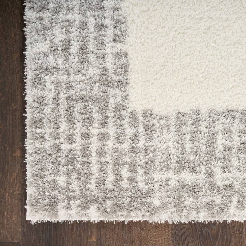 Nourison Pacific Shag Indoor only Solid Area Rug