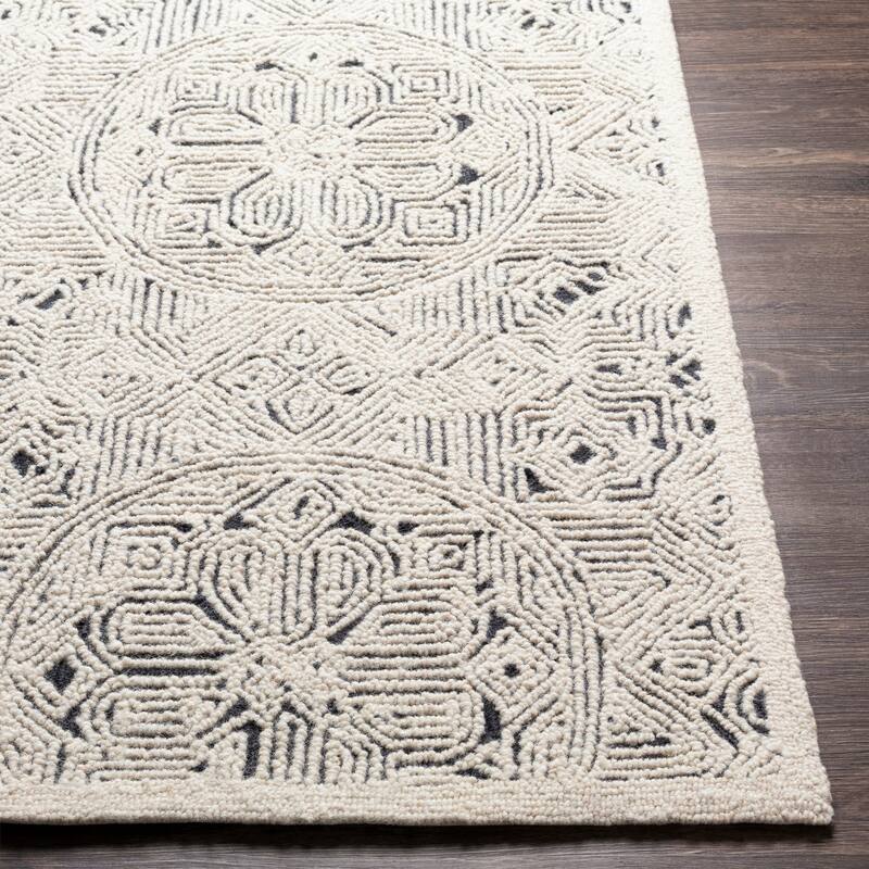 Livabliss Indra Boho Floral Area Rug
