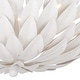preview thumbnail 3 of 3, Broche 4 Light Matte White Ceiling Mount - 16'' W x 6.25'' H