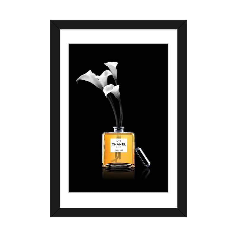 iCanvas "Chanel Vase" by Alexandre Venancio - Black - 32x24x1