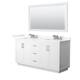 Option White, Nickel Trim, Giotto Quartz Top