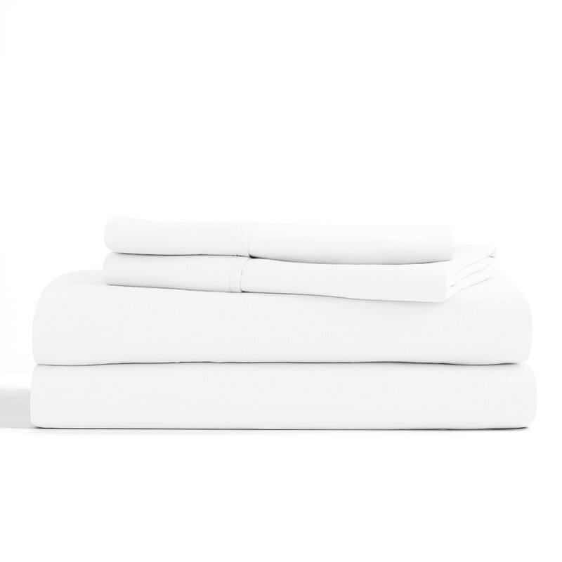 Home Collection Premium Bamboo 4 Piece Luxury Bed Sheet Set