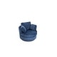 preview thumbnail 40 of 55, Oversized 360 Degreed Swivel Accent Chair Modern Soft Plush Corduroy Round Barrel Chair for Living Room Bedroom with Pillows