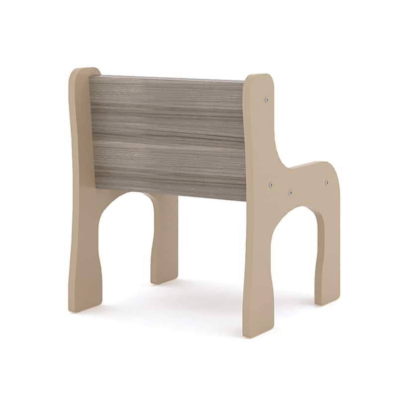 Tot Mate 10" Laminate Activity Chair Pack of 2, Ready-To-Assemble