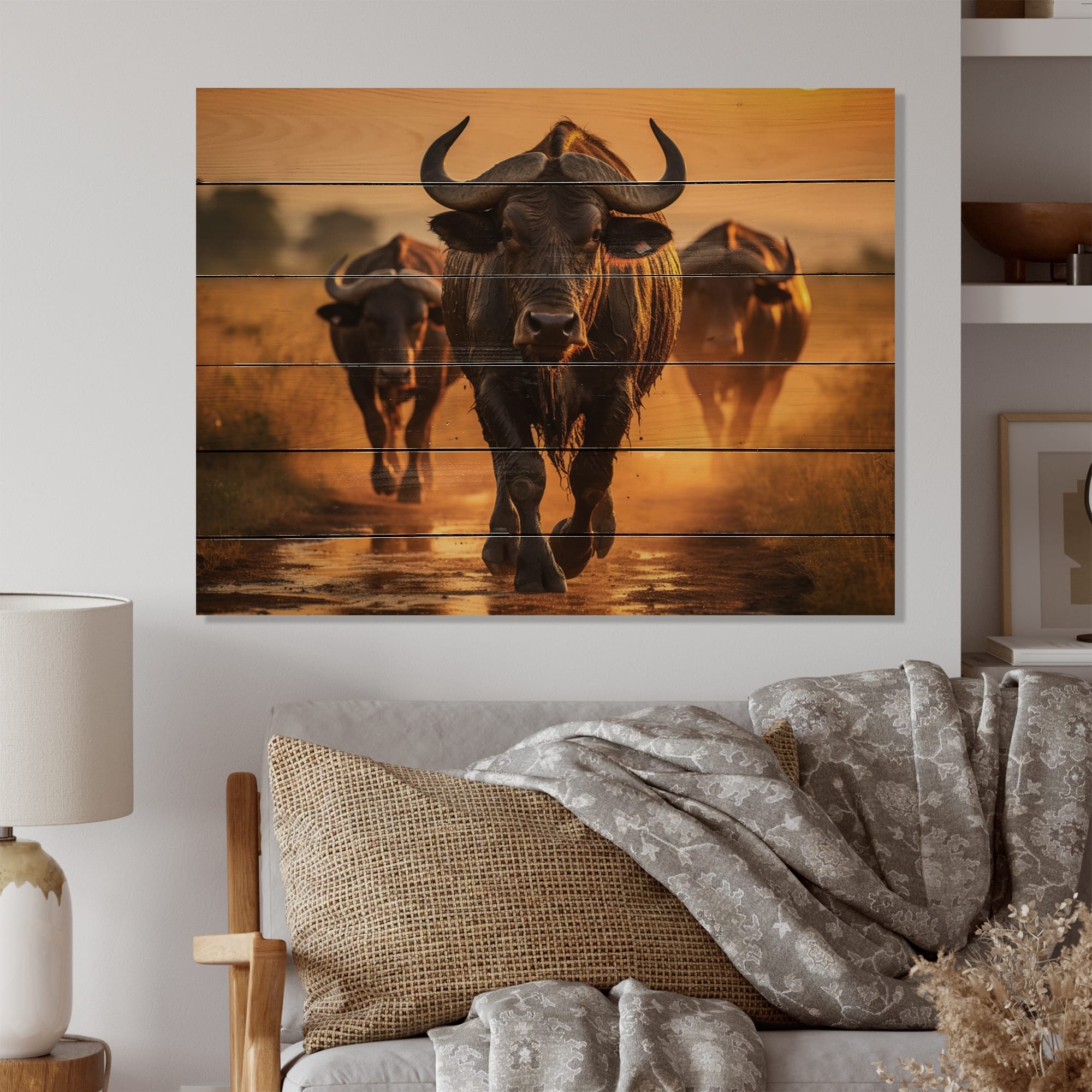 Designart quot Serengeti National Park Tanzania VI quot Animals Print on