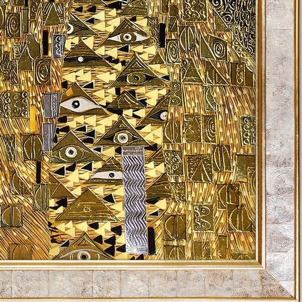 Shop Portrait Of Adele Bloch Bauer I 1907 By Gustav Klimt Metallic Embellished Framed Hand Painted Oil On Canvas Overstock 11892866