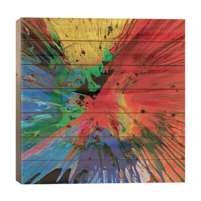 Not Shy II Print On Wood by Josh Evans - Multi-Color