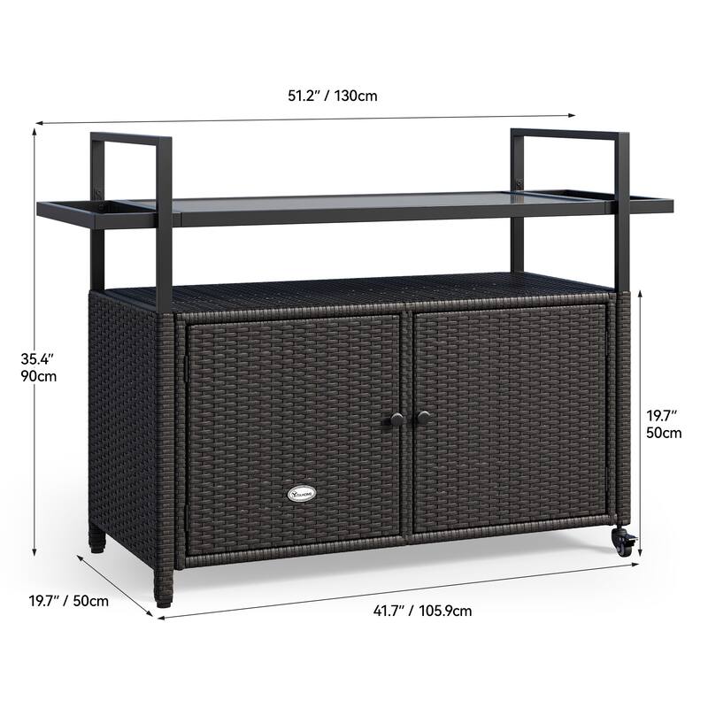 Moasis Wicker Bar Set
