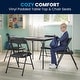 preview thumbnail 30 of 36, Kids 5-Piece Classroom Folding Table and Chairs Set