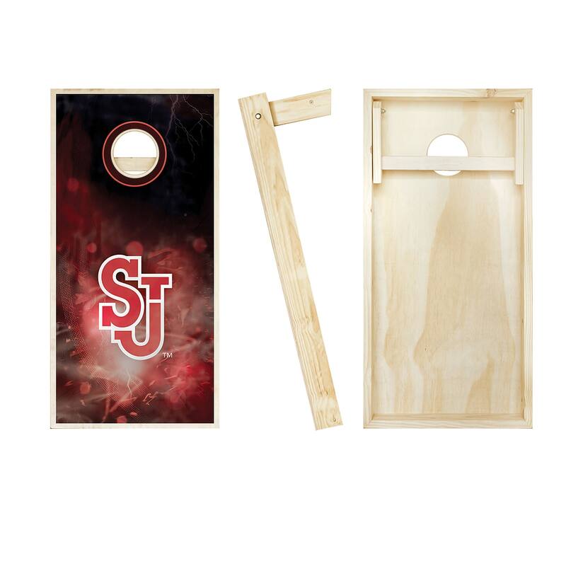 St Johns Smoke NCAA Team Cornhole Boards