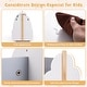 preview thumbnail 2 of 5, 2-Tie Kids Bookshelf Childrens Toy Storage Shelf with Universal Wheels