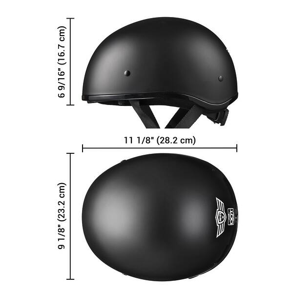 ahp motorcycle helmet Half Beanie Helmet German Style Skull Cap Half Shell Helmet for Adults Men Women DOT Approved -Bright Black-S : Automotive this helmet is a perfect blend of style and substance ready for any terrain Buy AHP Motorcycle Helmet Vintage