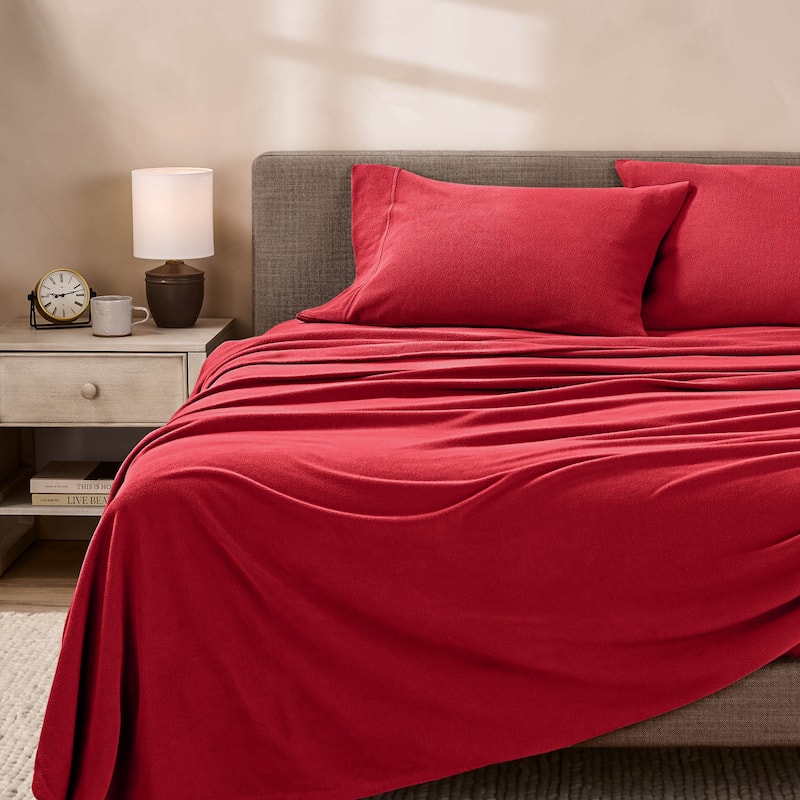 Bare Home Polar Fleece Deep Pocket Sheet Set