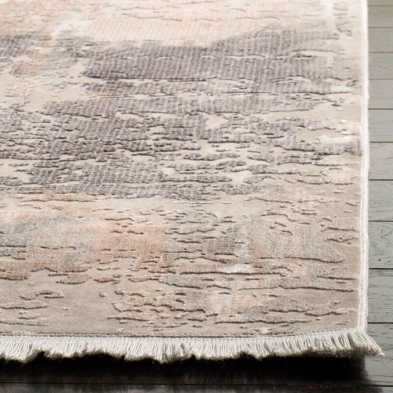 SAFAVIEH Eclipse Irisa Vintage Boho Abstract Viscose Rug with