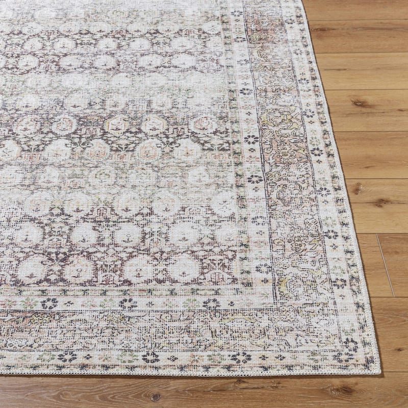 Livabliss x Vivir Lorelai Vintage Washable Area Rug