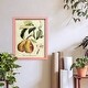 preview thumbnail 134 of 138, Printed Tuscan Fruits IV -Framed Print w/glass-Cherry Red